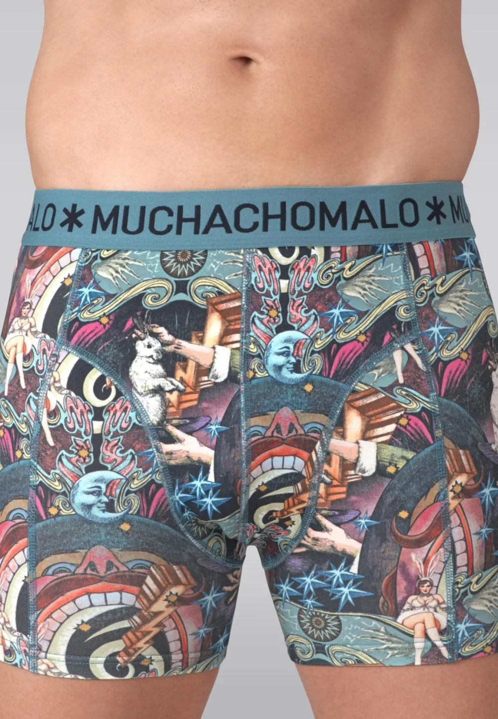 Heren 2-pack Boxershorts Magic-Muchachomalo Sale