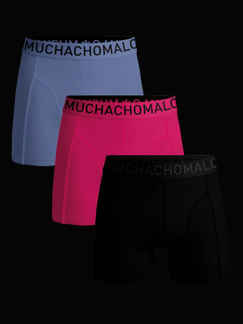 Heren 3-pack Boxershorts Microfiber-Muchachomalo Hot