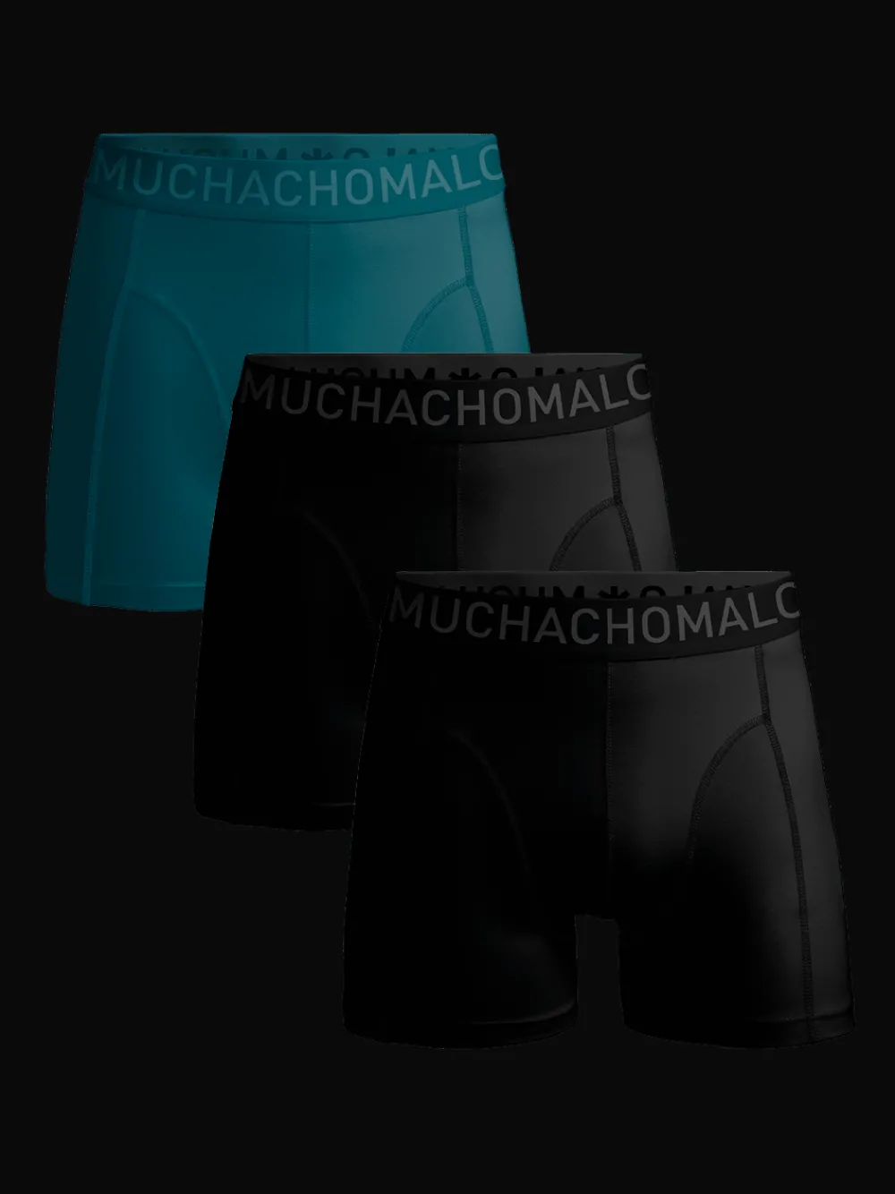 Heren 3-pack Boxershorts Microfiber-Muchachomalo