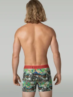 Heren 2-pack Boxershorts New School-Muchachomalo Hot