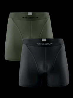 Heren 2-pack Boxershorts Pima Katoen-Muchachomalo Hot