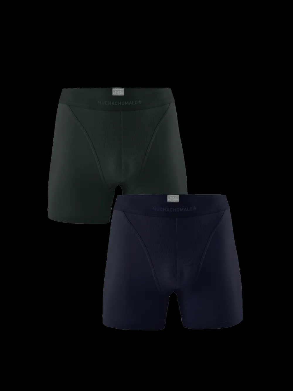 Heren 2-pack Boxershorts Pima Cotton-Muchachomalo Best