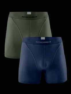 Heren 2-pack Boxershorts Pima Katoen-Muchachomalo