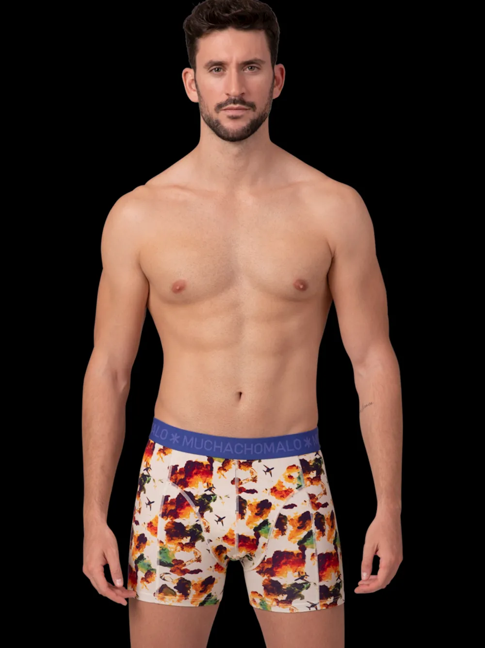 Heren 2+2-pack Boxershorts Print-Muchachomalo Hot
