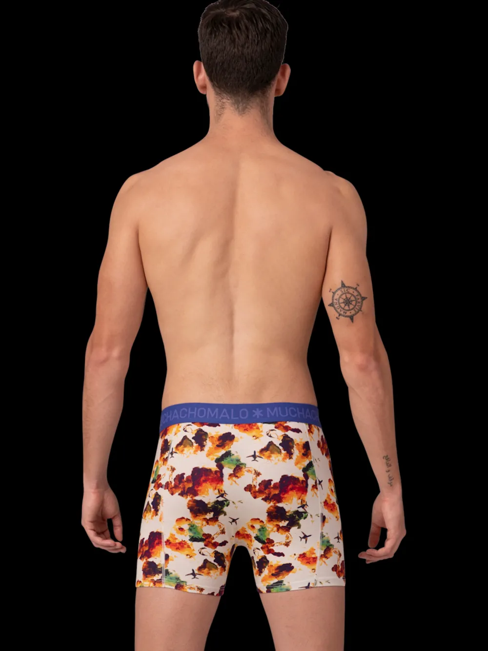 Heren 2+2-pack Boxershorts Print-Muchachomalo Hot