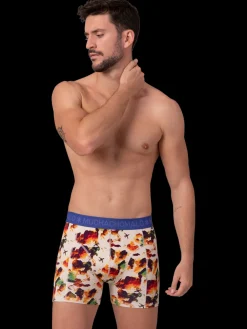 Heren 2+2-pack Boxershorts Print-Muchachomalo Hot