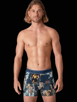 Heren 12-pack Boxershorts Print/Effen-Muchachomalo Online