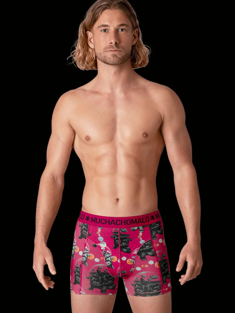 Heren 12-pack Boxershorts Print/Effen-Muchachomalo Online