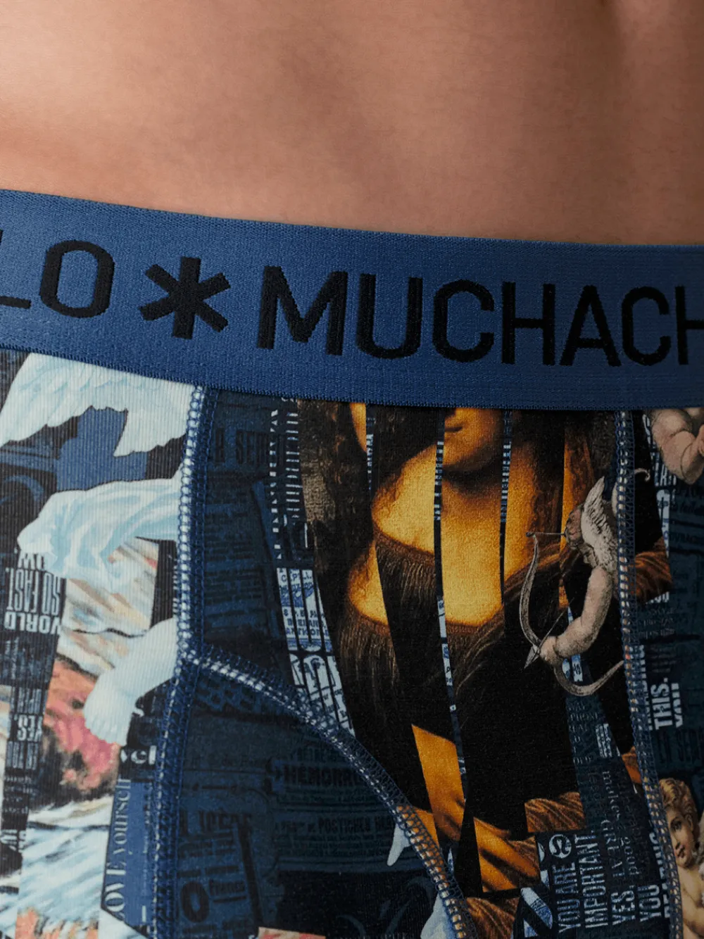 Heren 12-pack Boxershorts Print/Effen-Muchachomalo Online