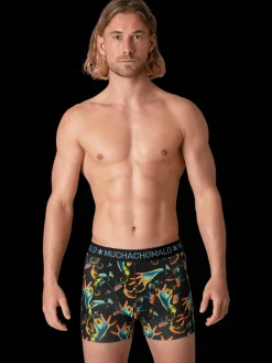 Heren 12-pack Boxershorts Print/Effen-Muchachomalo Online