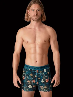 Heren 12-pack Boxershorts Print/Effen-Muchachomalo Online