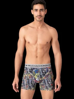 Heren 12-pack Boxershorts Print/Effen-Muchachomalo Sale