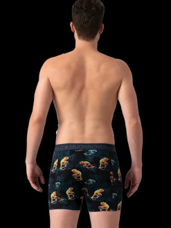 Heren 3-pack Boxershorts Print/Effen-Muchachomalo Sale