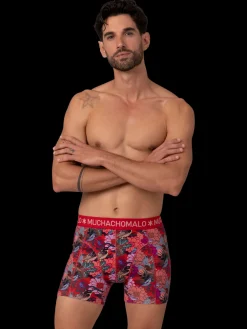 Heren 10-pack Boxershorts Print/Effen-Muchachomalo Outlet