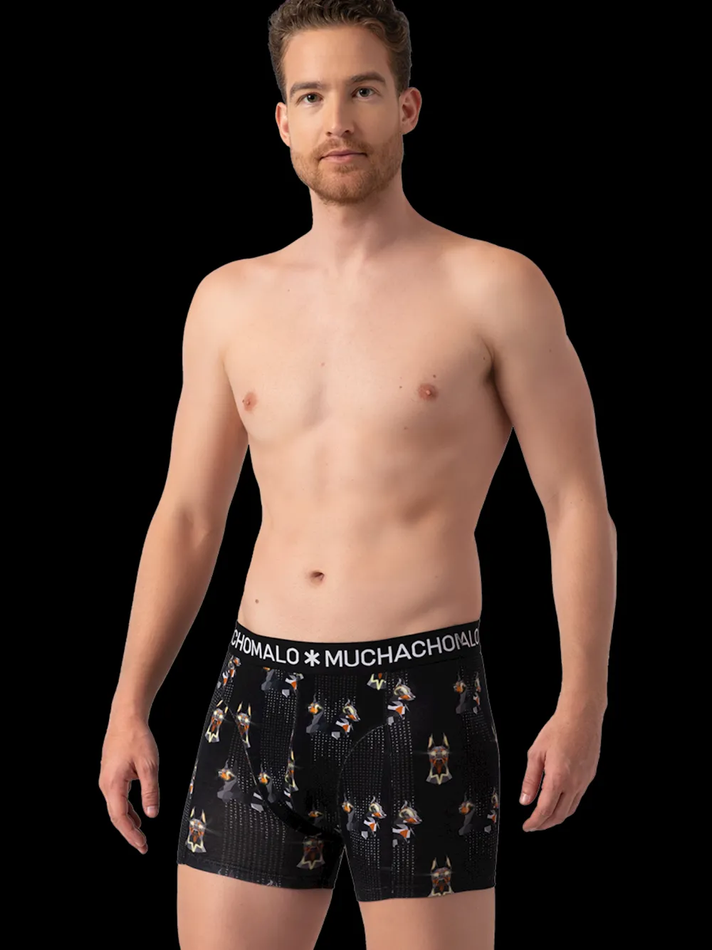 Heren 7-pack Boxershorts Print/Effen-Muchachomalo Best