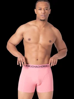 Heren 2+2-pack Boxershorts Print/Effen-Muchachomalo Best