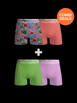 Heren 2+2-pack Boxershorts Print-Muchachomalo Outlet