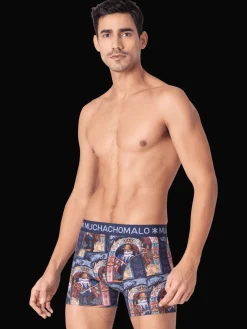 Heren 3-pack Boxershorts Pussboots Wizardoz-Muchachomalo