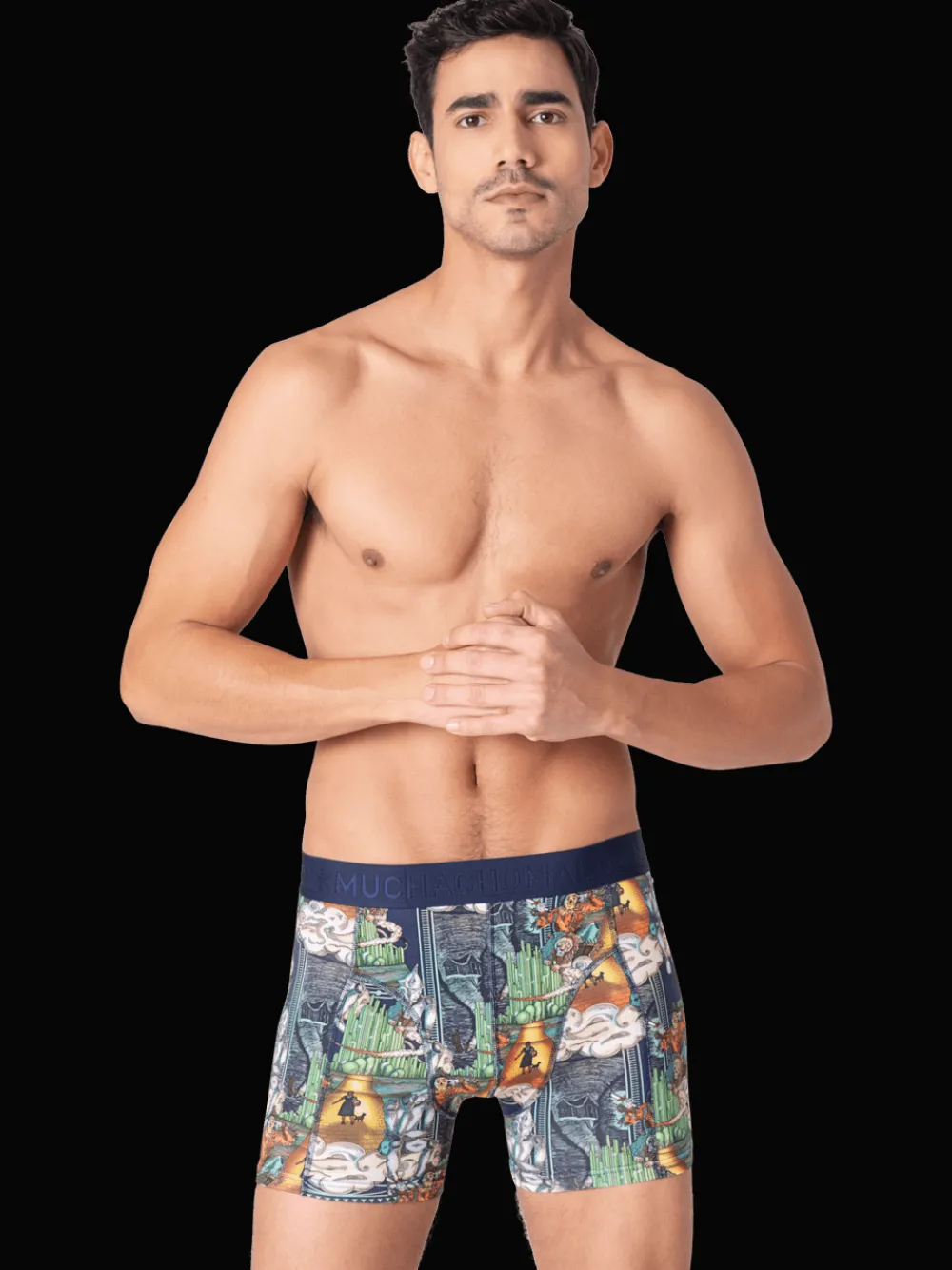 Heren 3-pack Boxershorts Pussboots Wizardoz-Muchachomalo