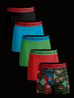 Heren 5-pack Boxershorts Smile-Muchachomalo Outlet