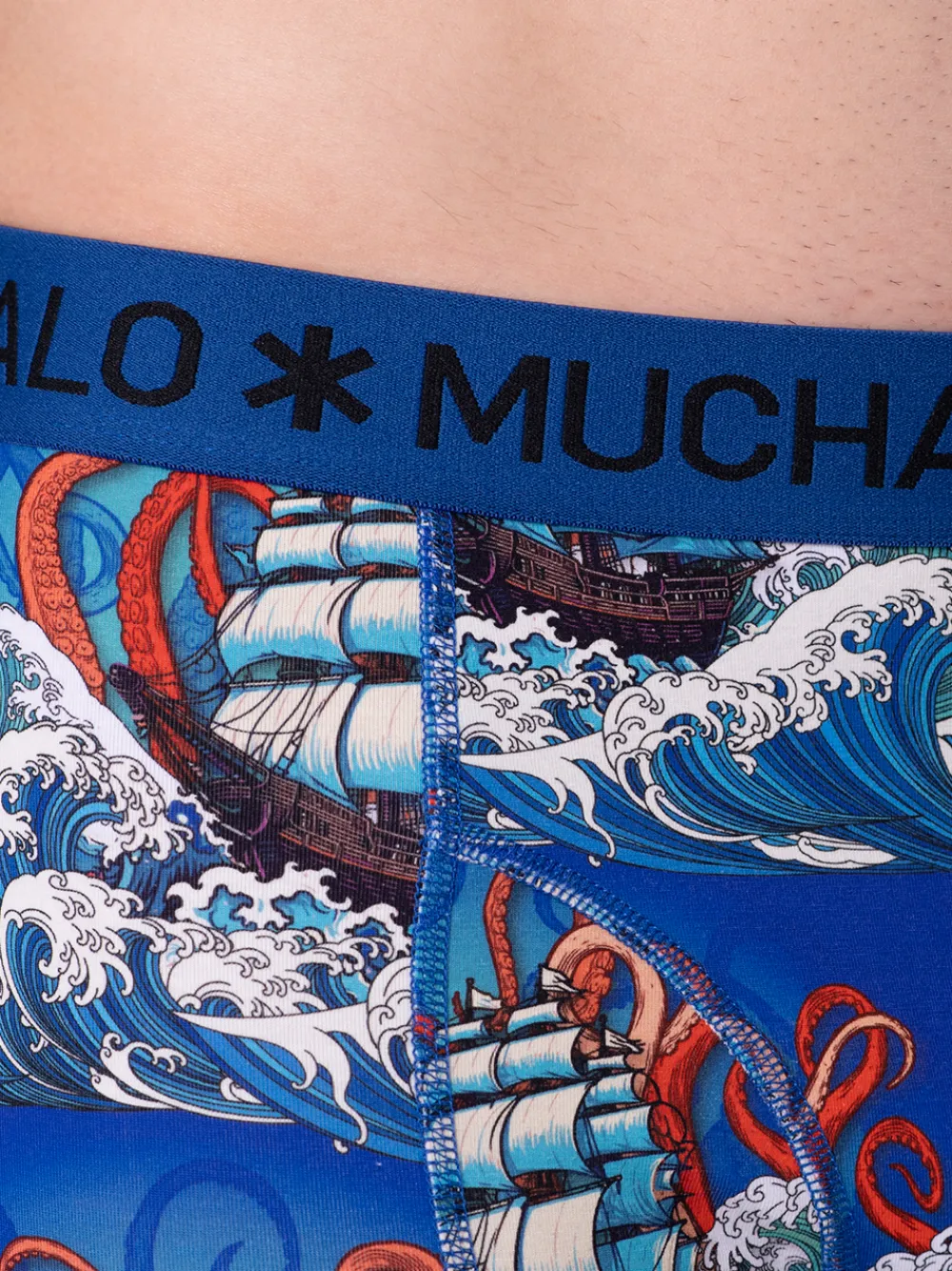 Heren 2-pack Boxershorts Water Elements-Muchachomalo Clearance