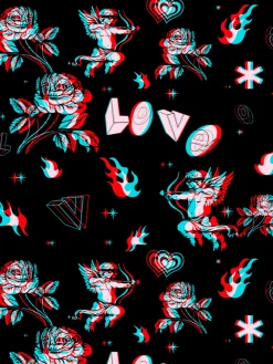 Heren 2-pack 3D Print-Muchachomalo Outlet