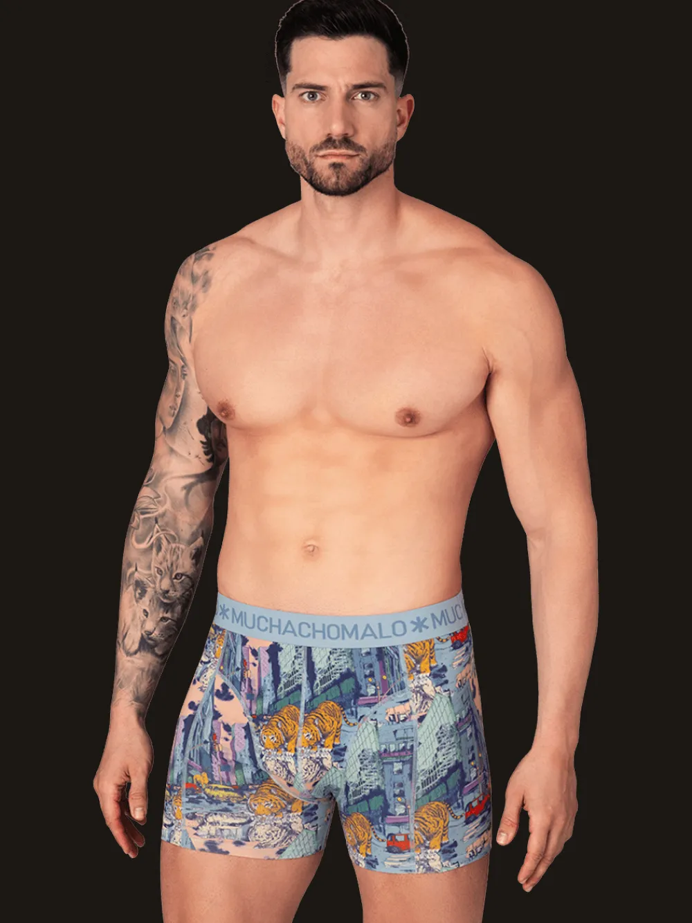 Heren 10-pack Light Cotton-Muchachomalo New