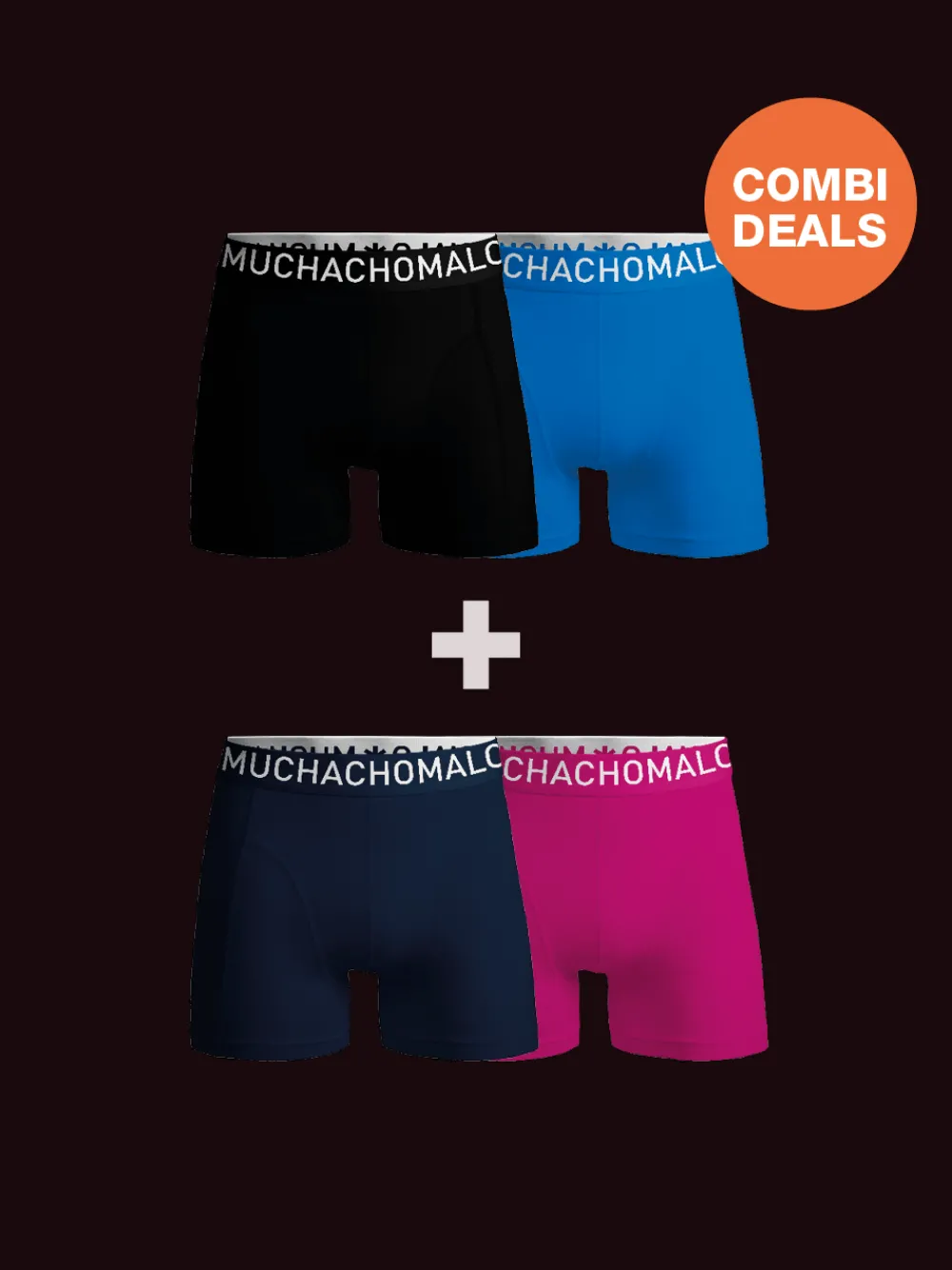 Heren 2+2-pack Microfiber-Muchachomalo Discount