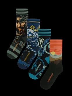 Heren 4-pack Sokken-Muchachomalo Hot