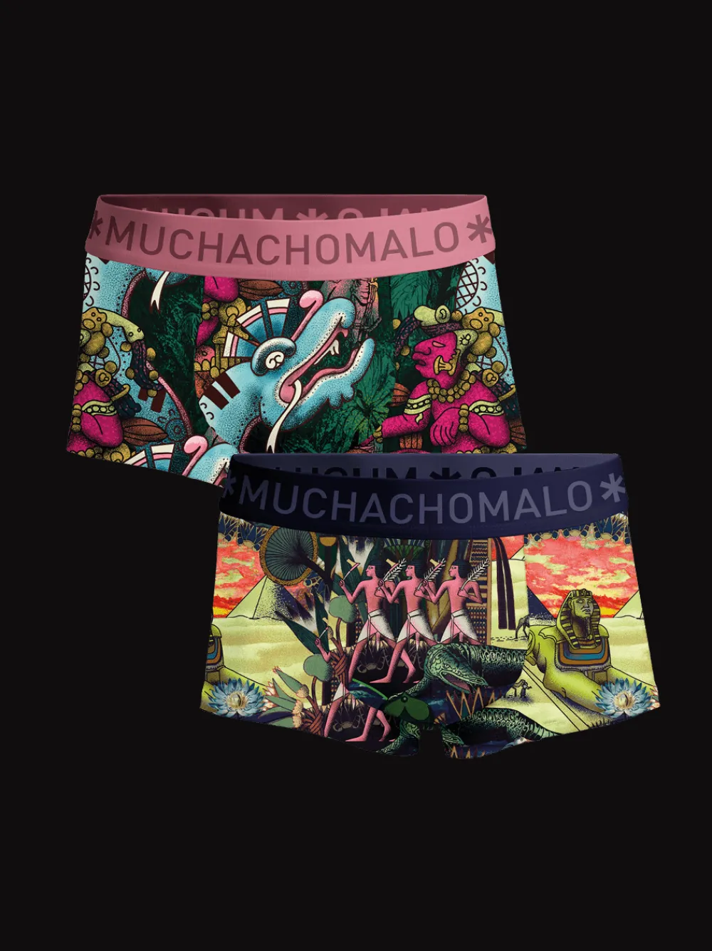 Heren 2-pack Trunks Ancient Civilizations-Muchachomalo New