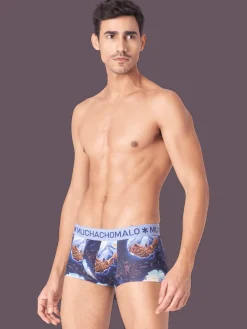 Heren 3-pack Trunks Deep Sea Mountaintops-Muchachomalo Discount