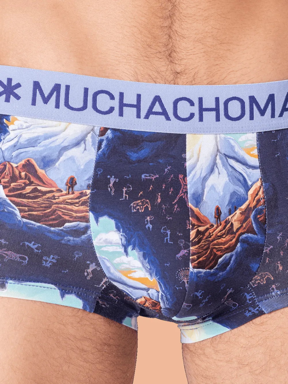 Heren 3-pack Trunks Deep Sea Mountaintops-Muchachomalo Discount