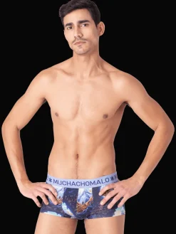 Heren 3-pack Trunks Deep Sea Mountaintops-Muchachomalo Discount