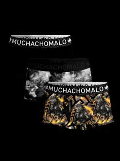 Heren 3-pack Trunks Fire Elements-Muchachomalo Best