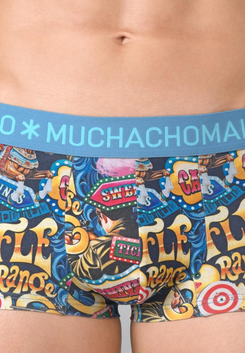 Heren 3-pack Trunks Funfair-Muchachomalo Hot