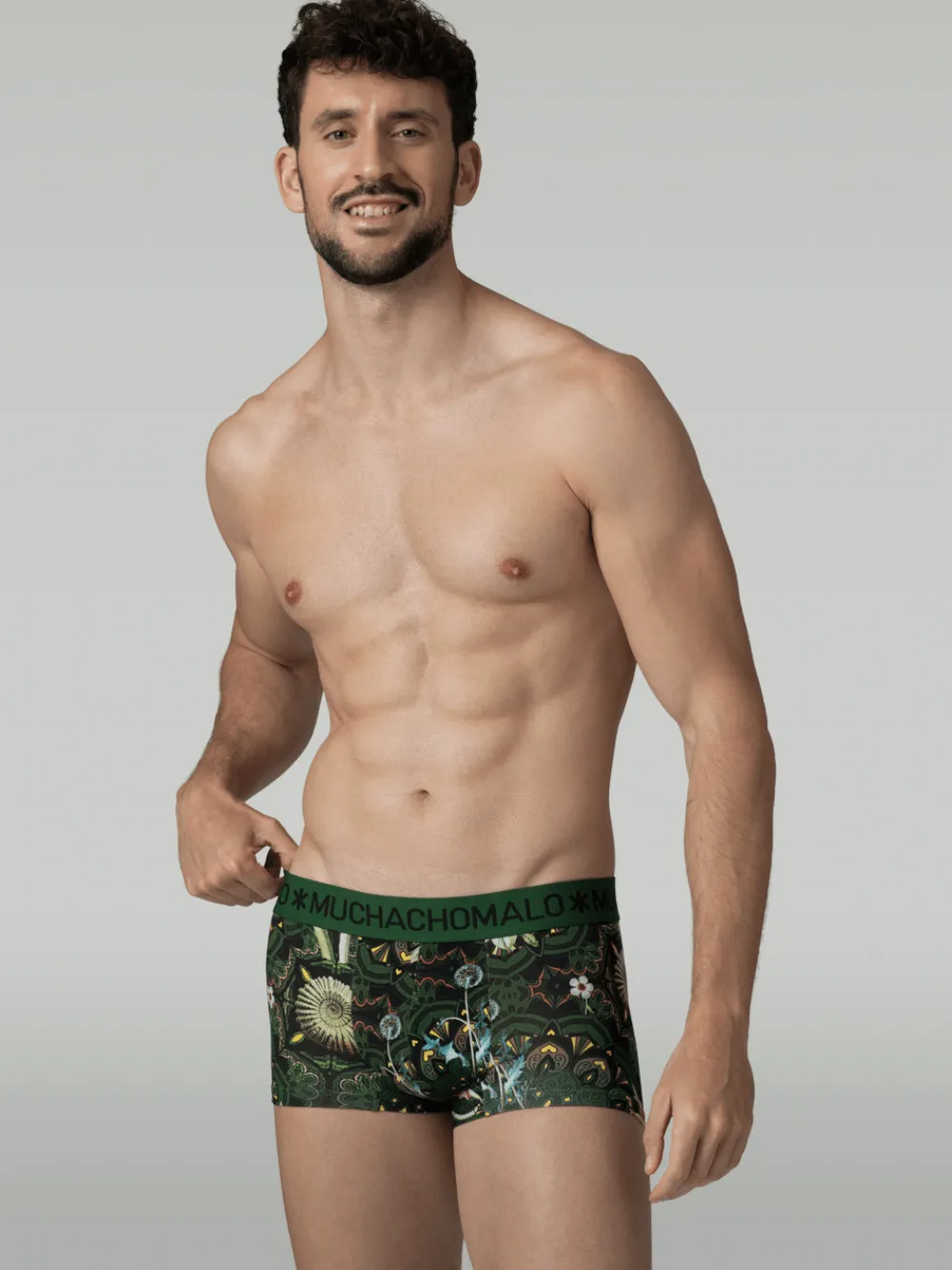 Heren 2-pack Trunks Geometric-Muchachomalo Clearance