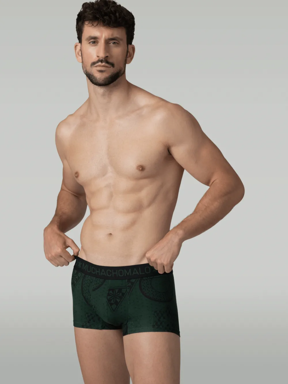 Heren 2-pack Trunks Geometric-Muchachomalo Clearance