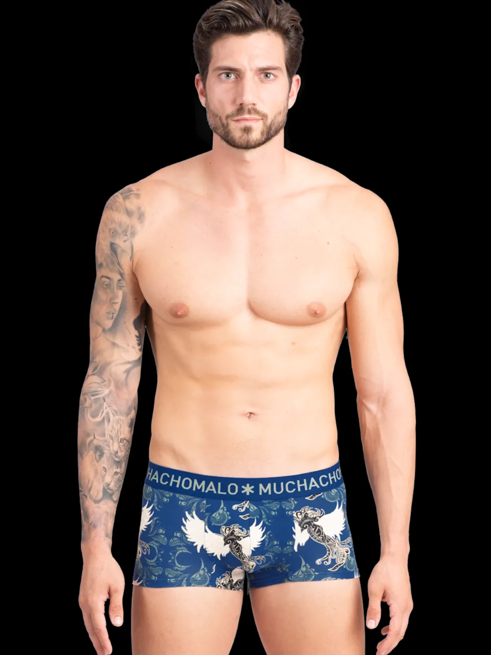 Heren 3-pack Trunks King Maori-Muchachomalo Hot