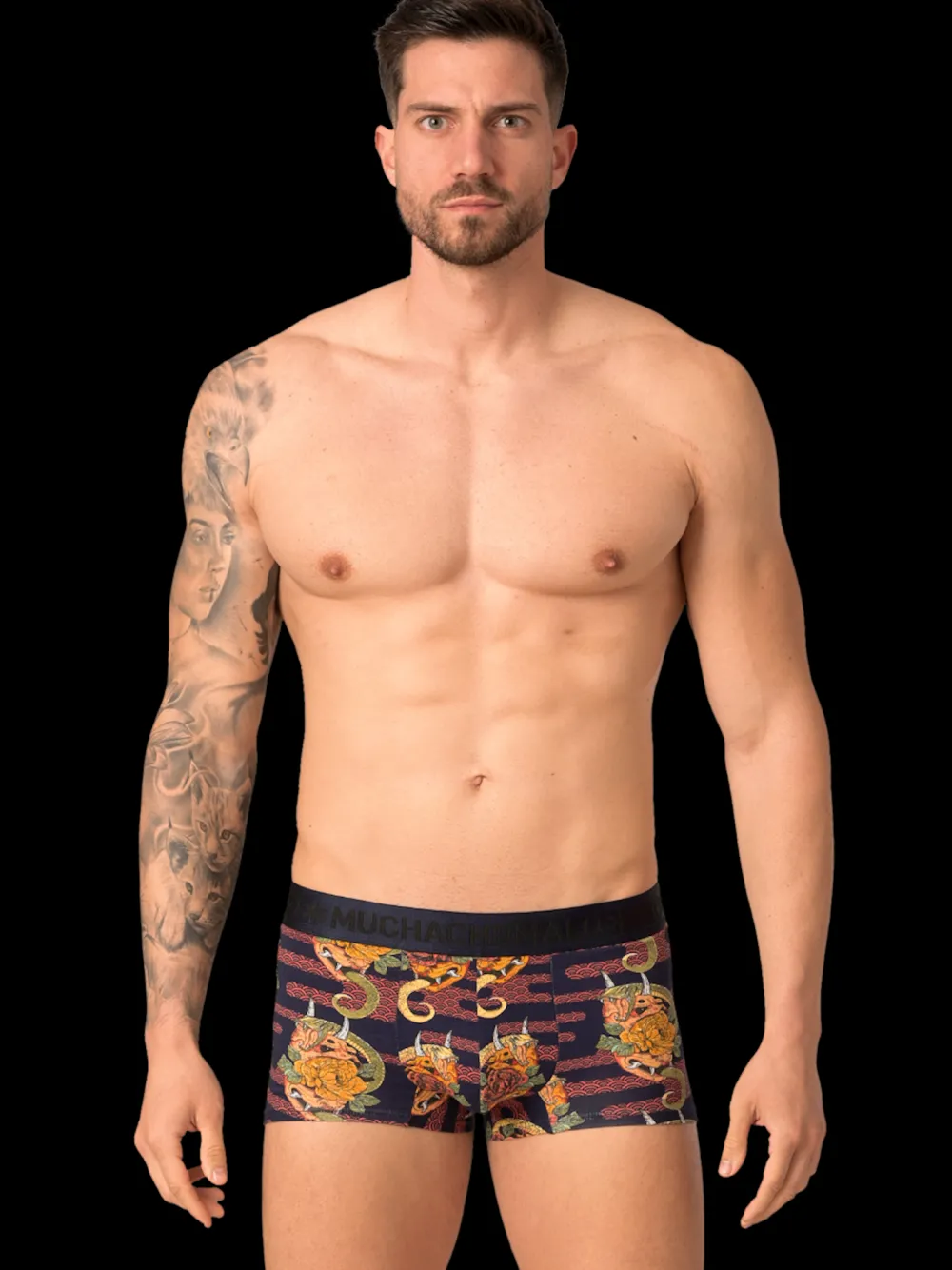 Heren 4-pack Trunks Leafs Lick it-Muchachomalo Best