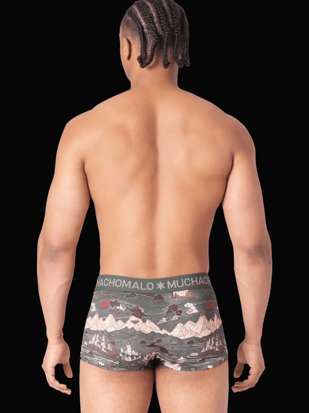 Heren 2-pack Trunks Maze Life-Muchachomalo