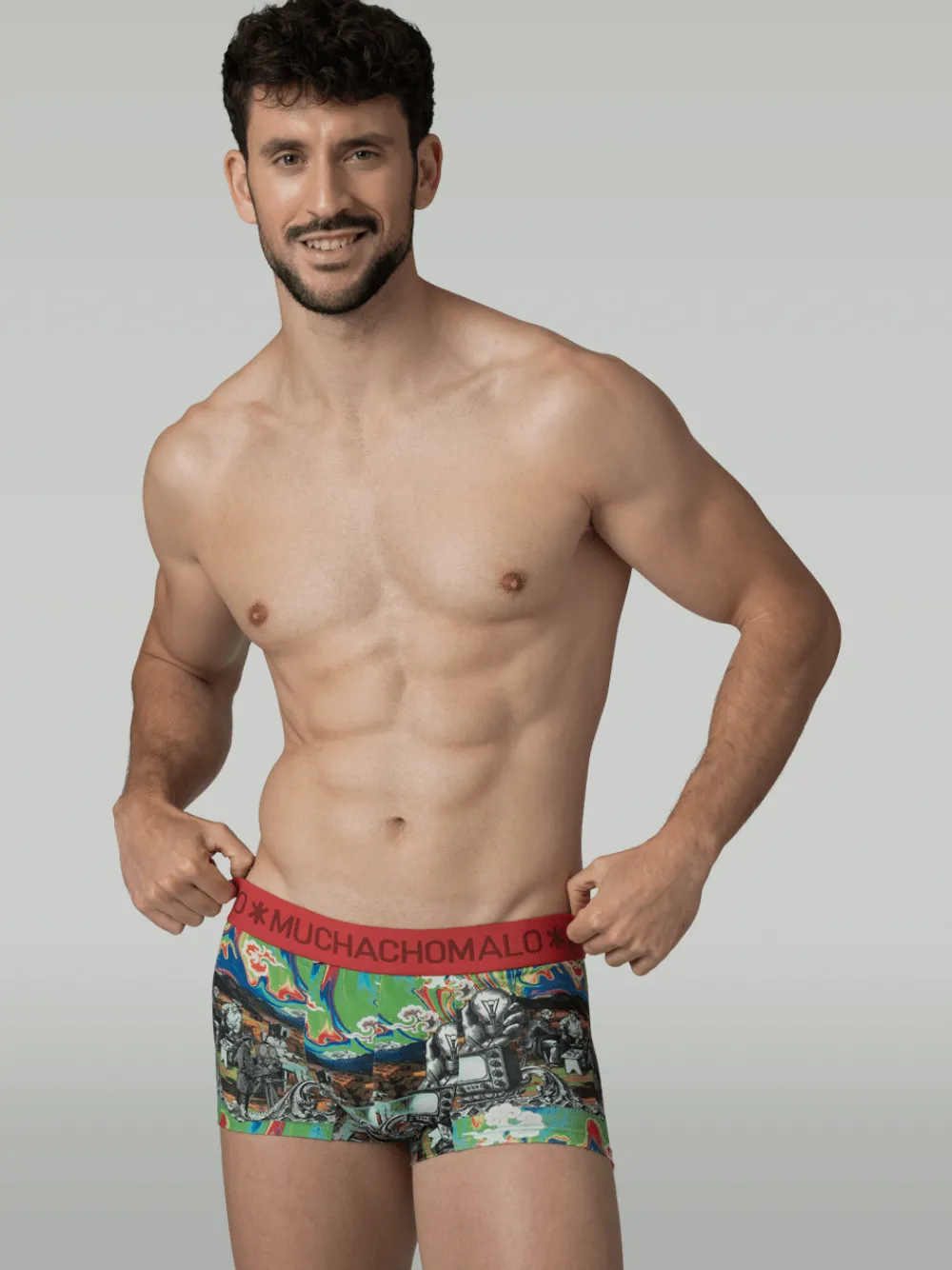 Heren 2-pack Trunks New School-Muchachomalo Outlet