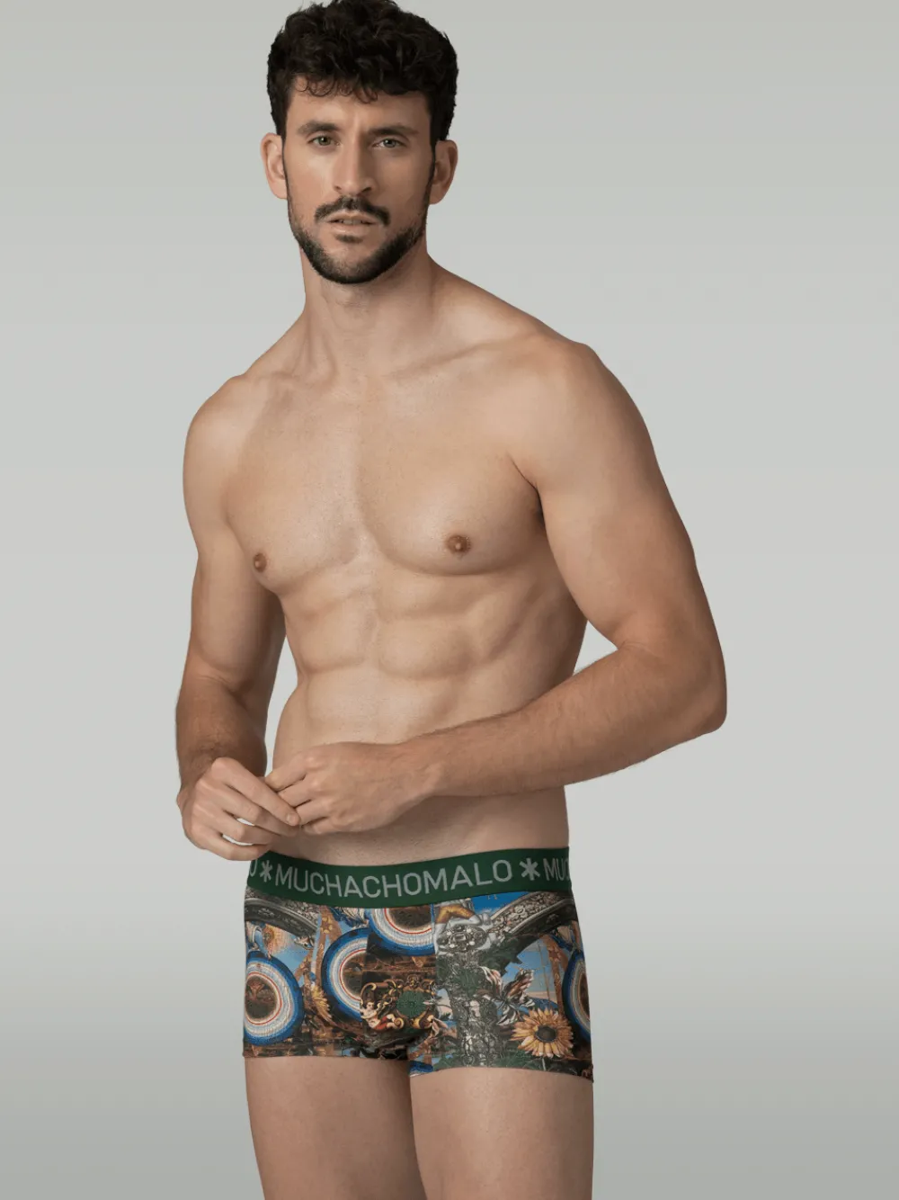 Heren 3-pack Trunks Premodern-Muchachomalo Hot