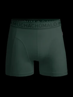 Heren Strakke zwembroek groen-Muchachomalo