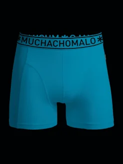 Heren Strakke Zwembroek Lichtblauw-Muchachomalo New