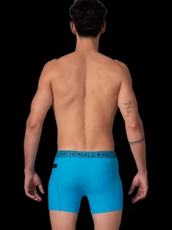 Heren Strakke Zwembroek Lichtblauw-Muchachomalo New