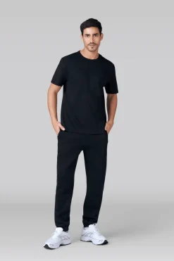 Heren Sweatpants Zwart-Muchachomalo Outlet