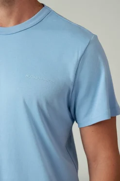 Heren T-Shirt Blauw-Muchachomalo