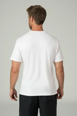 Heren T-Shirt Wit-Muchachomalo Outlet