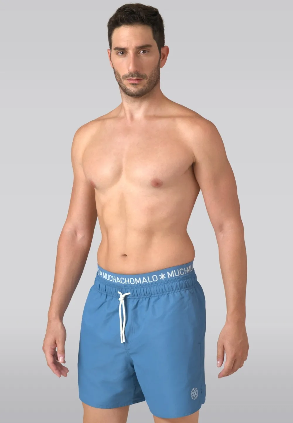 Heren zwembroek blauw-Muchachomalo Online