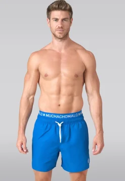 Heren zwembroek blauw-Muchachomalo Discount